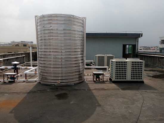 東莞長盈-空氣能熱泵熱水工程